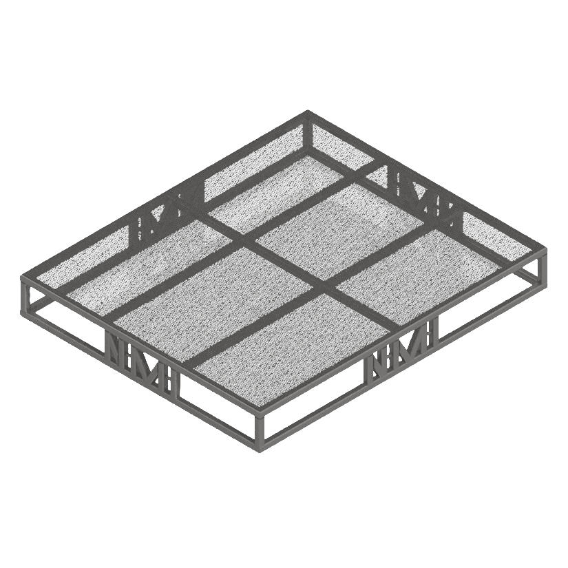 Mesh deck pallet